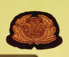 Original Monarch Airlines Gold Bullion Pilot's Cap Badge-Patch RARE