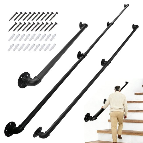 Industrial pipe handrail - industrial,