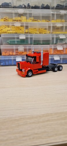 Lego city peterbilt truck - , with
