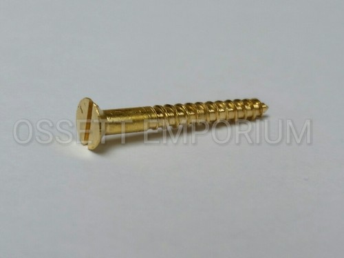 Solid brass countersunk - brass, screw