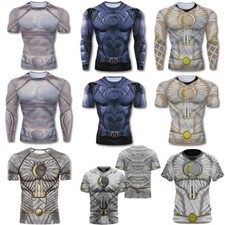 Moon Knight Marc Specto 3D T-Shirts Cosplay Superhero Mens Quick Dry Tops Tee