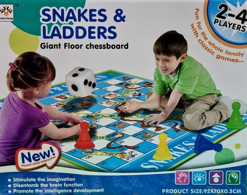 Jumbo snakes and ladders - snakes,