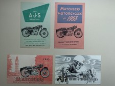 1953 ajs matchless - 1953, &