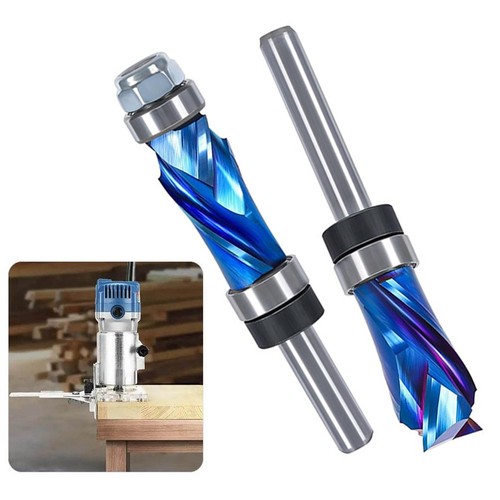 Compression flush trim router - trim,