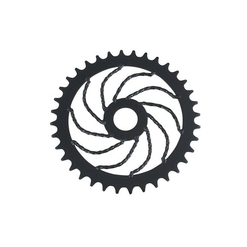 Bicycle twisted sprocket - twisted,