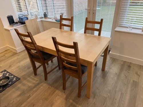 Ikea bjursta extendable dining - ikea,