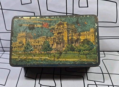 Vintage riley toffee tin - toffee,