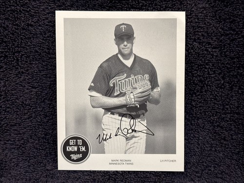 Rare mark redman - redman, auto'd