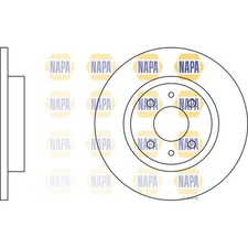 Brake discs solid for fiat - solid,