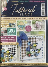 Tattered Lace Issue 76 Magazine with Bird House Die And Stamps