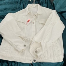 White/cream Denim Jacket
