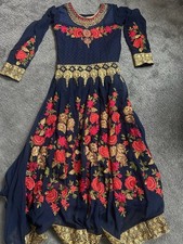 Asian Wedding Navy Floral