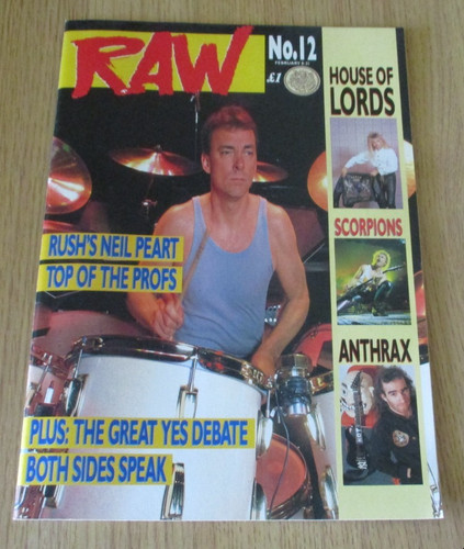 Raw heavy metal - heavy, 1989