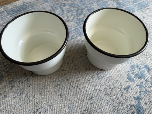 Ikea vintage enamel pots - vintage,