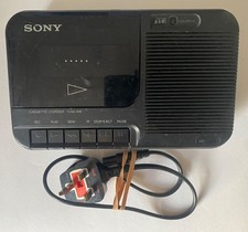 Sony TCM-818 Cassette-Corder A Vintage Portable Cassette Player and Recorder