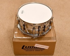 Ludwig 14x6.5 LB402BN COB Super Series Snare w/Nickel Hardware. NEW UNUSED + box