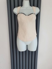 Reformation Beige Corset Top