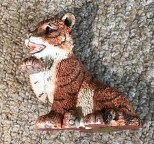 Vintage Realistic Bengal Tiger