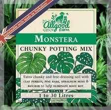Monstera chunky potting soil - monstera,