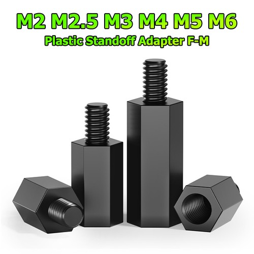 Plastic hex standoff - plastic, spacers
