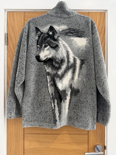Vintage 90s y2k wolf - 90s, print