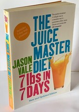 Jason Vale THE JUICE MASTER DIET 7 LBS IN 7 DAYS Paperback Book - Juicing *New*