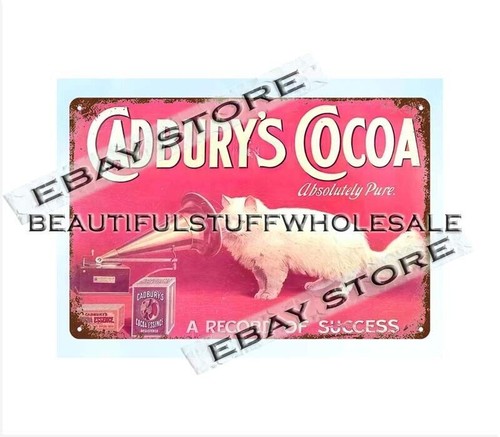 Cadbury cocoa cat - cadbury's, metal