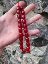 Beads Rosary Cherry Bakelite