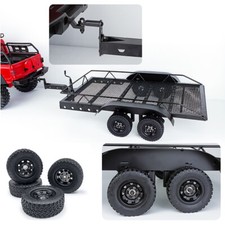 Trailer Kit for 1/8 1/10 RC Crawler Axial SCX10 90046 AXI03007 TRX4 GEN8