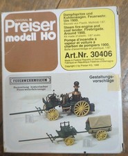 Preiser  30406 Steam Fire