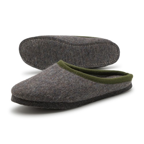 Wool felt slipper - , women