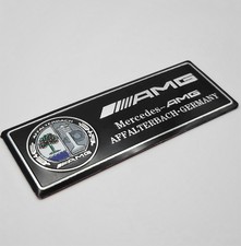 AMG Colour Apple Tree Badge Decal Adhesive Sticker For Mercedes Benz AMG