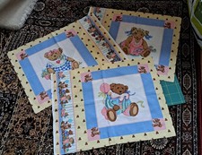 Teddy Bear Cushion Panels