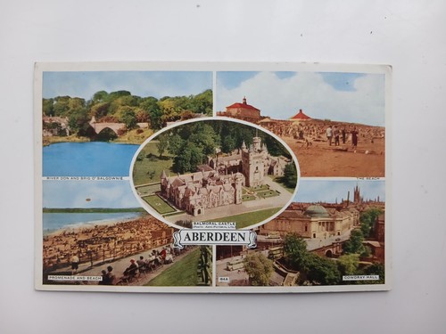 Vintage postcard aberdeen - vintage,