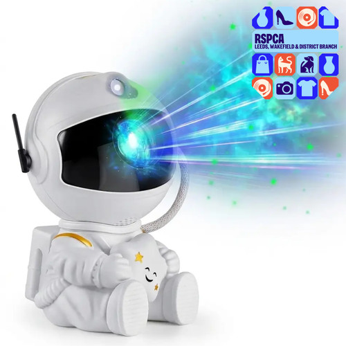 Astronaut galaxy night light - galaxy,