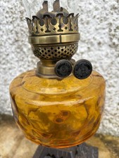 Good Victorian oil lamp with