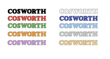 FORD COSWORTH Vinyl Decal
