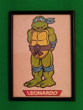 Vintage - Teenage Mutant Ninja Turtles - Glass Framed Print - Leonardo