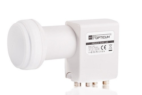 Lnb satelitte quad - lnb, opticum