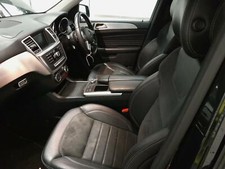 m class ML350 black leather