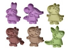 Peppa Pig Cookie Cutters +