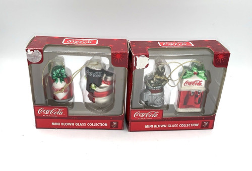 Boxes blown glass coca - of,