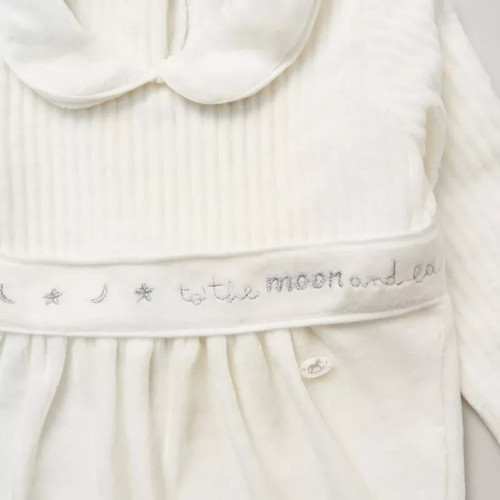 New baby velour - velour, sleepsuit