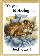 Greyhound Dog (4"x 6")
