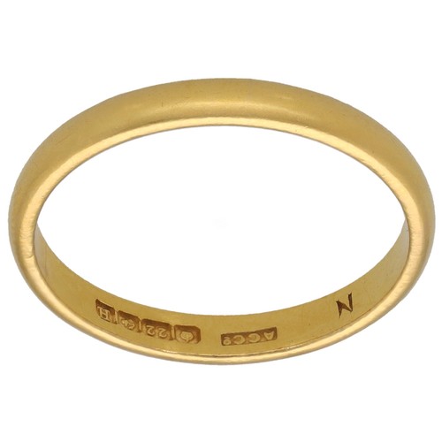 22ct gold ring 06g wedding - gold,