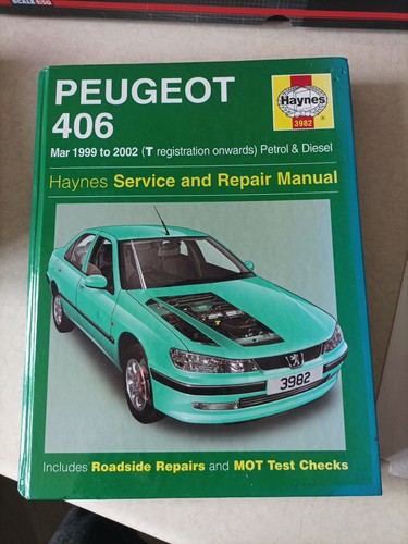 Haynes manual peugeot 406 - ""haynes,