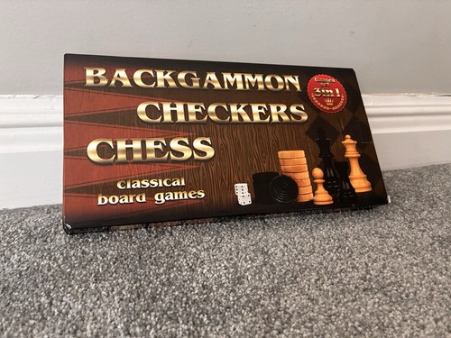 Brand new wooden chess - new,