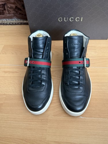 Gucci black leather - black, top