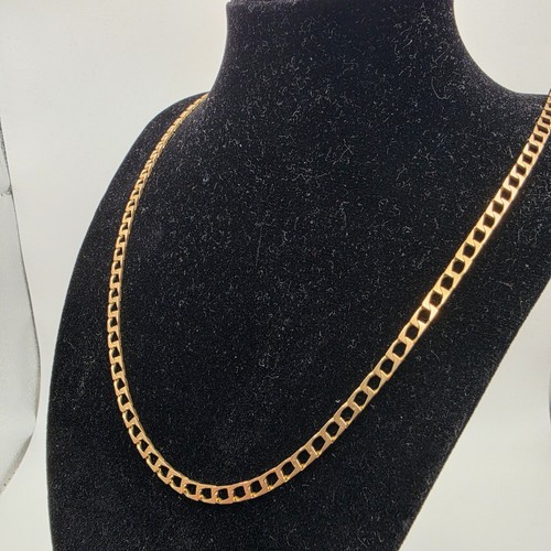 9ct yellow gold curb - yellow,