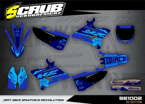 Yamaha graphics yz125 - yamaha, yz250